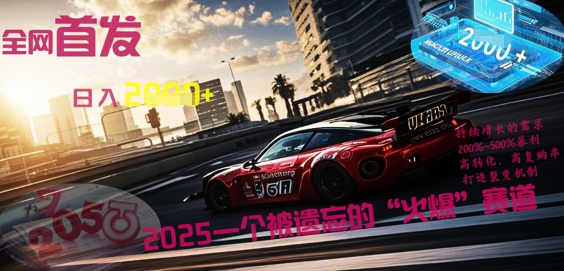 全网首发：2025一个被遗忘的“火爆”赛道轻松日入多张-极客副业站