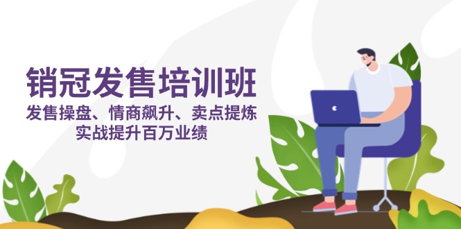 (14203期)销冠 发售培训班:发售 操盘+情商 飙升+卖点 提炼,实战提升百万业绩-极客副业站