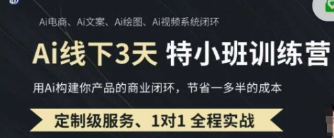 AI实操培训第20-21期线下，0基础保姆级教程，3月最新整理，企业获客、降本增效、打造超级个体-极客副业站